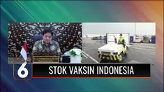 Lima juta dosis vaksin jadi jenis Sinovac asal Tiongkok tiba di Tanah Air. Jika ditotal secara keseluruhan, Indonesia telah menerima 225,4 juta dosis vaksin dalam berbagai jenis.