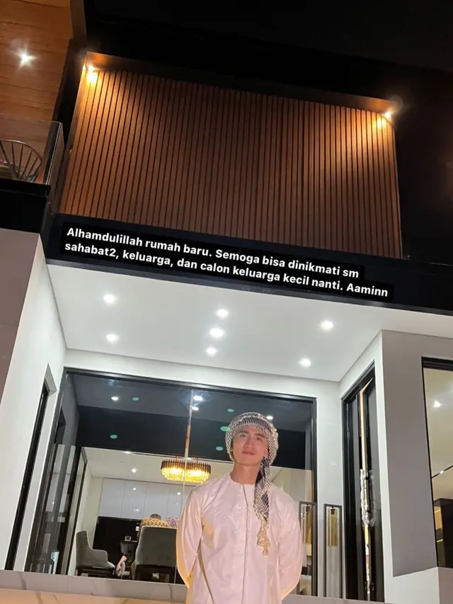 Open House Rumah Baru Verrell Bramasta