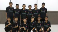 12 anak yang tergabung dalam NYXS Dream Team Indonesia yang akan berangkat ke Barcelona untuk mengikuti turnamen sepak bola U-12 TicTac Cup 2022. (Ist)