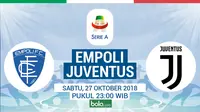 Serie A 2018-2019 Empoli Vs Juventus (Bola.com/Adreanus Titus)