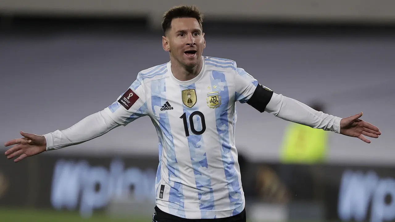 Foto: Lionel Messi Cetak Hattrick, Argentina Kalahkan Bolivia di Kualifikasi Piala Dunia 2022 Zona Amerika Selatan