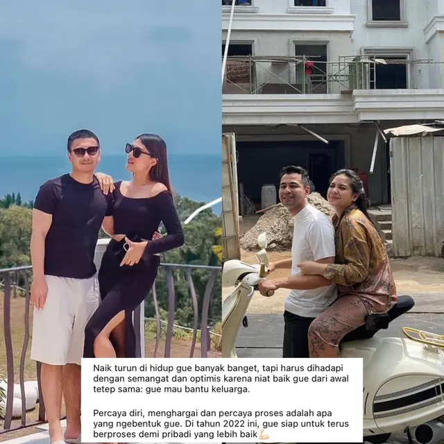Postingan Raffi Ahmad dan Raditya Dika