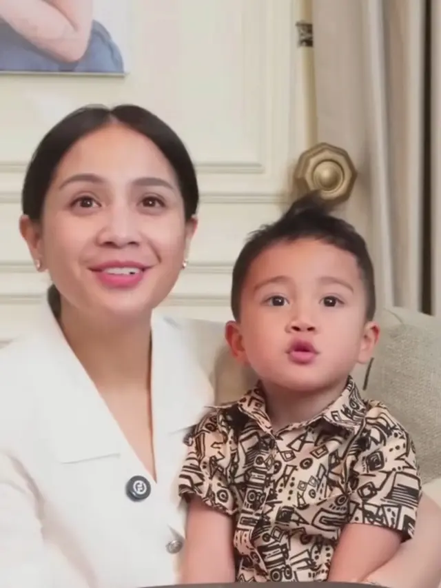 Rayyanza dan Nagita Slavina