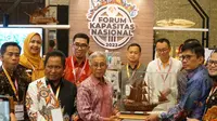 Forum Kapasitas Nasional III 2023 wilayah Jawa, Bali, Madura dan Nusa Tenggara yang dihelat SKK Migas di Surabaya menghadirkan 17 pelaku usaha kecil dan menengah binaan perusahaan operator migas atau KKKS (Kontraktor Kontrak Kerja Sama). (Dok SKK Migas)