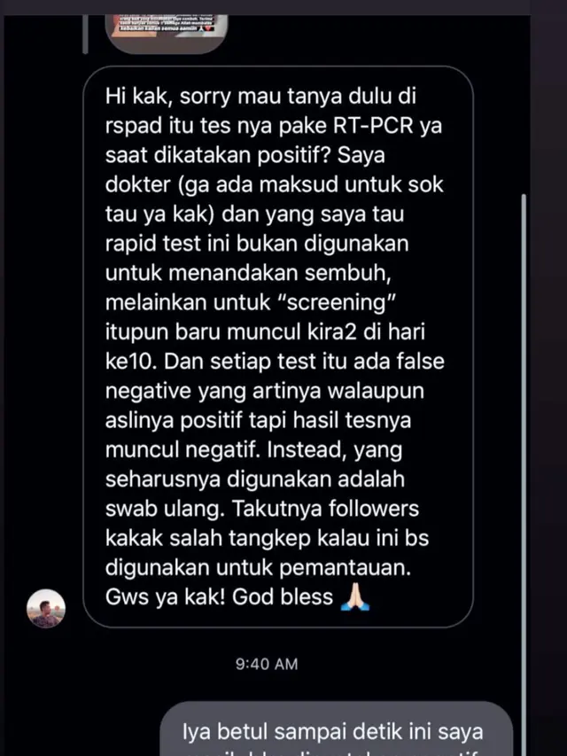 Unggahan Detri Warmanto. (Foto: Instagram @detriwarmanto)