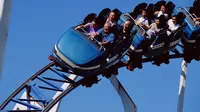 Guinness World Record mencatat pada tahun 2010 silam sebanyak 102 orang juga melakukan aksi serupa dengan menaiki roller coaster di Inggris.