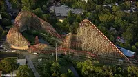 Ngeri! Wanita Tewas Terlempar dari Roller Coaster
