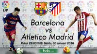 Barcelona vs Atletico Madrid (Bola.com/Samsul Hadi)