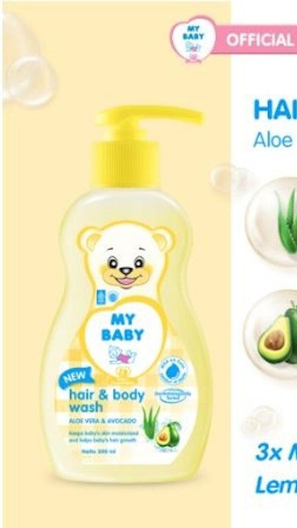 <b>MyBaby Hair &amp; Body Wash Aloe Vera &amp; Avocado&nbsp;</b>