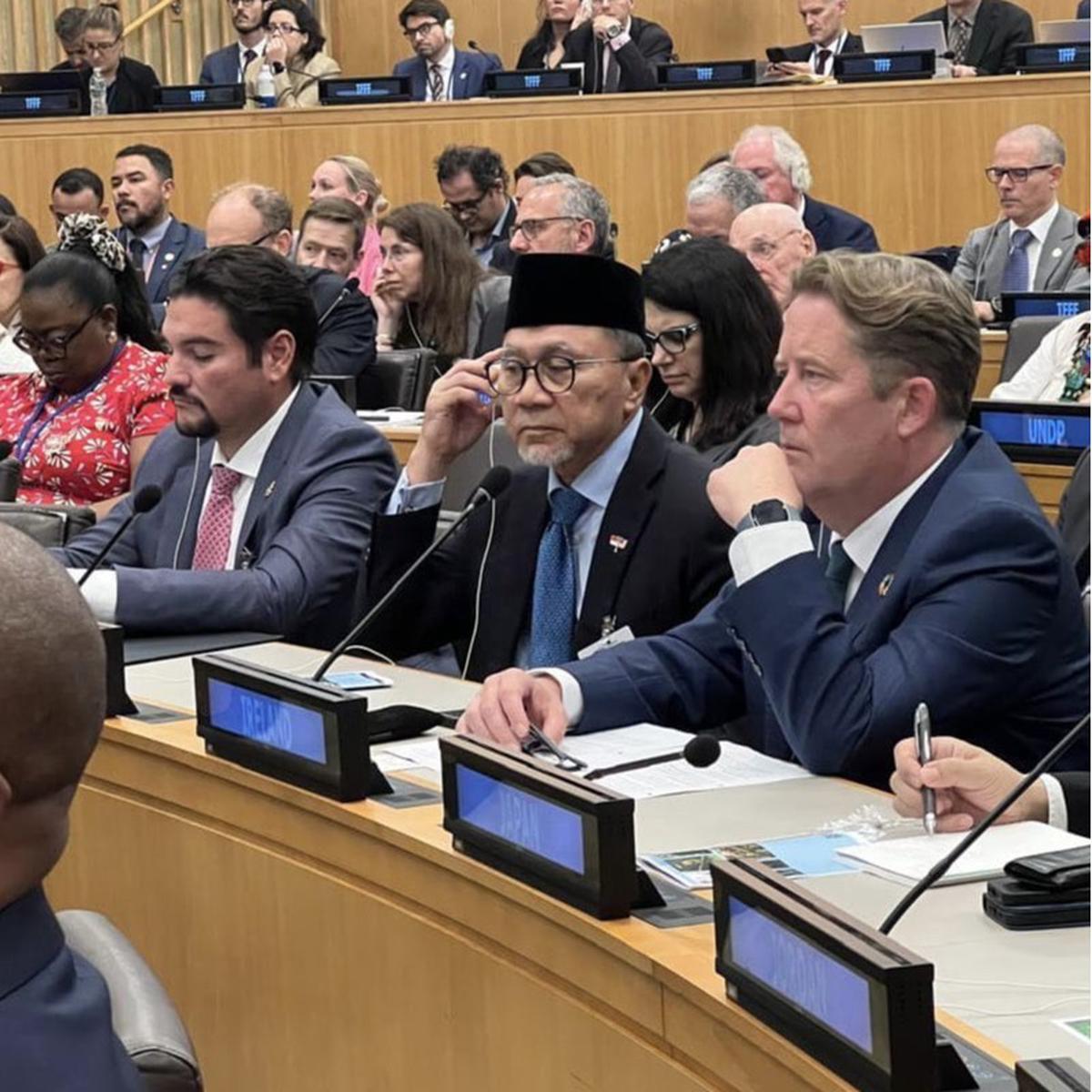 Dampingi Prabowo di New York, Zulhas Tegaskan Indonesia Siap Jadi Solusi Global