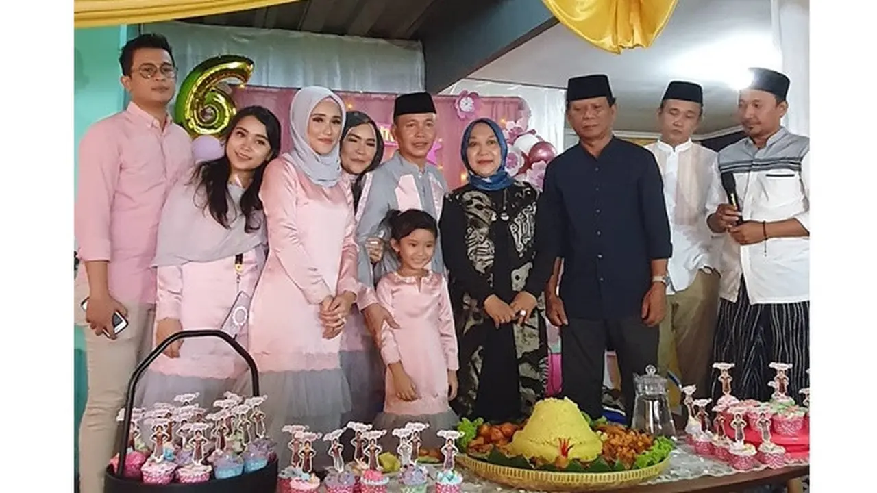 Ulang Tahun ke-6, Ini 7 Momen Spesial Syukuran Bilqis Anak Ayu Ting Ting