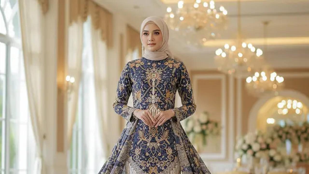 9 Model Gamis Batik buat Kondangan 2025 yang Modern dan Elegan