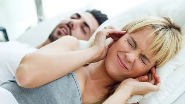 Ilustrasi sleep apnea, gangguan tidur