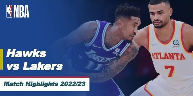 VIDEO: Highlights NBA, LA Lakers Kalahkan Atlanta Hawks 130-114