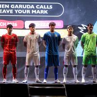 Foto: Timnas Indonesia Rilis Jersey Baru Bersama Aparel Kelme, Usung Warna dan Perpaduan Budaya Nusantara