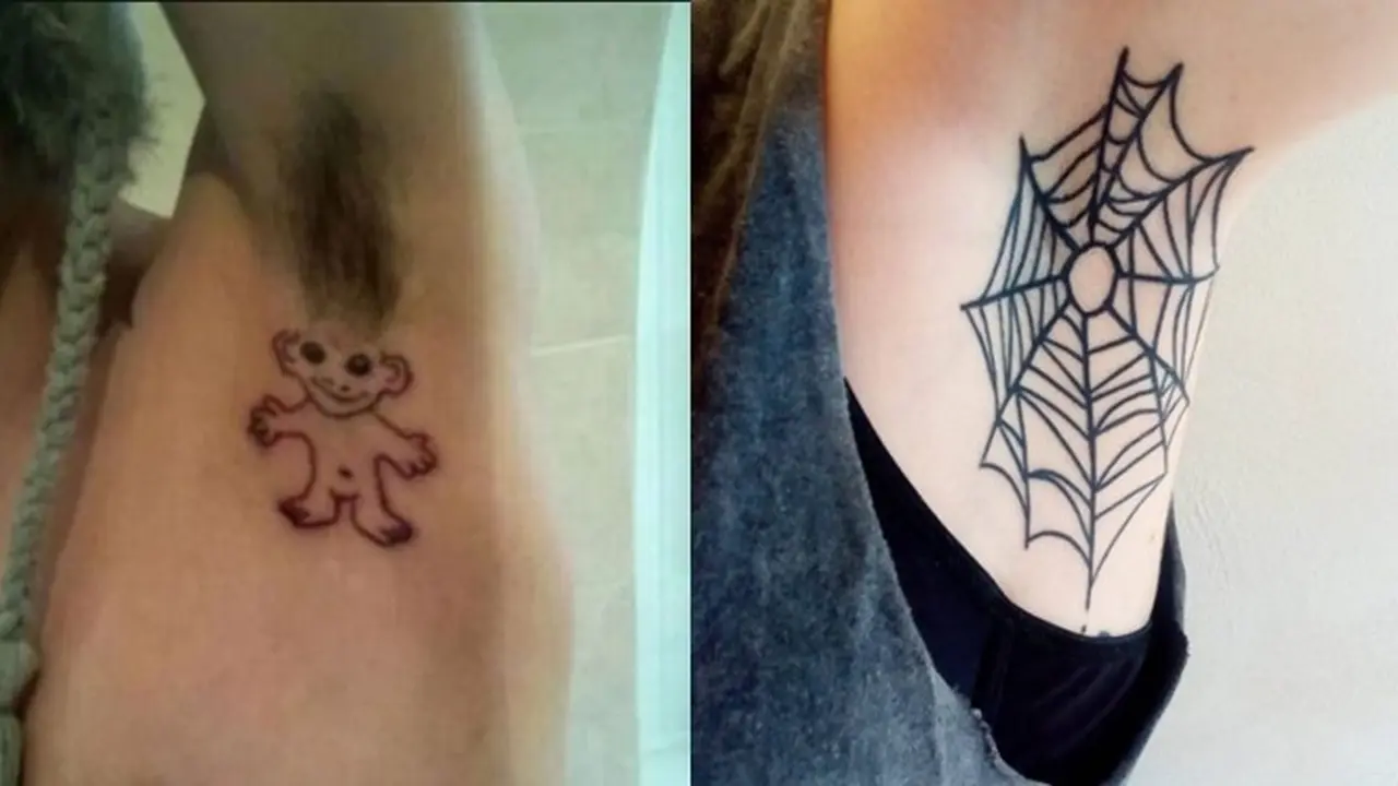 Enggak Selalu Terlihat, Ini 10 Ide Tato di Ketiak yang Unik Banget