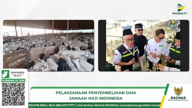 Daging Kurban Disalurkan ke Masyarakat Indonesia