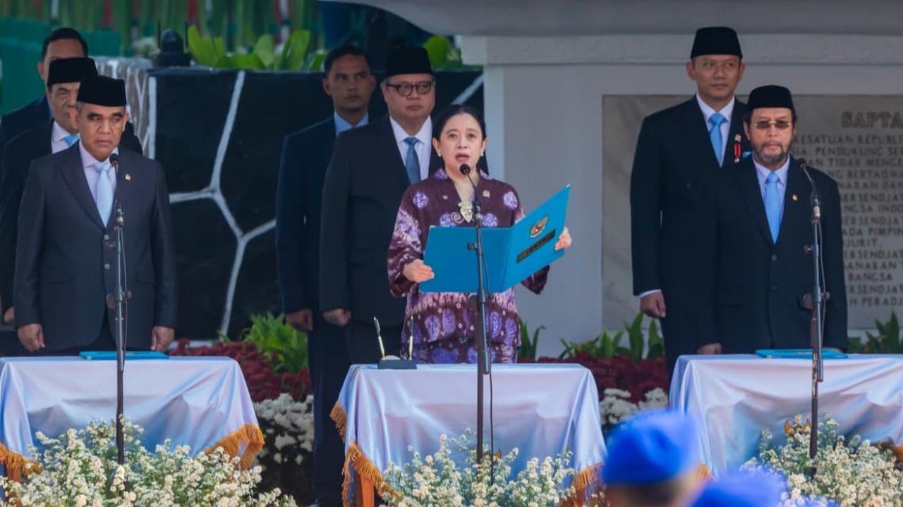 Bacakan Ikrar, Puan Tekankan Hari Kesaktian Pancasila Jadi Momentum Persatuan Bangsa