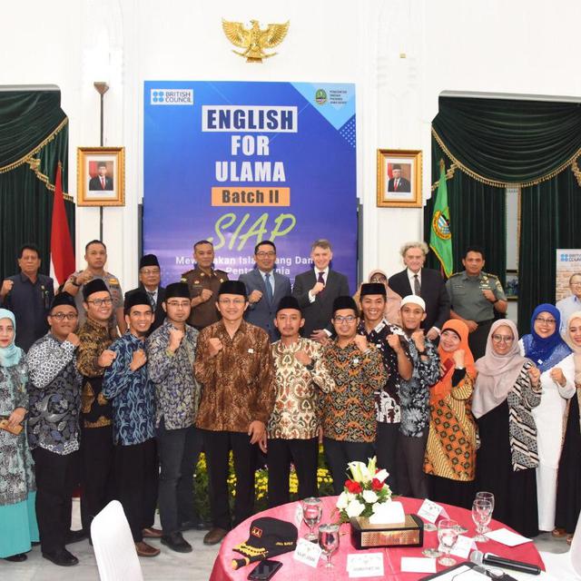 20 Ulama Jabar Lulus Program English For Ulama Dari Kedubes Inggris Global Liputan6 Com
