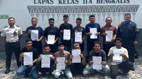 Lapas Bengkalis Beri Pembebasan Bersyarat untuk 113 Narapidana