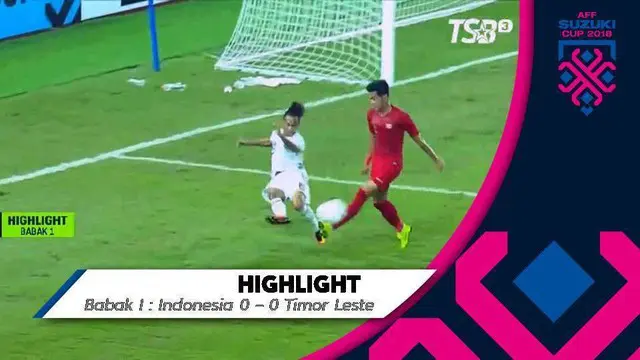 Berita video highlights pertandingan timnas Indonesia menang atas Timor Leste dengan skor akhir 3-1 pada di Piala AFF 2018, Selasa (13/11/2018).