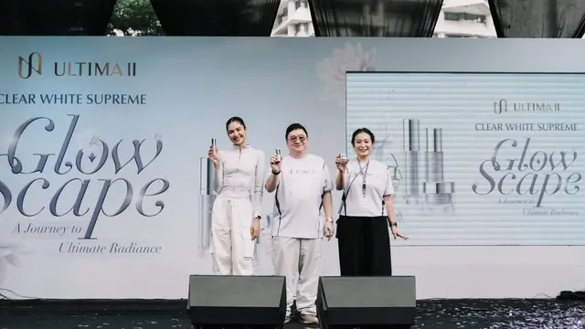 ULTIMA II Hadirkan Glow Scape, Festival Beauty & Active Lifestyle, Rayakan Relaunch Clear White Supreme Series