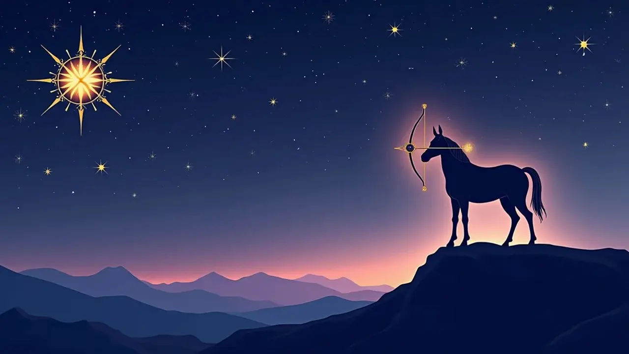 logo zodiak sagittarius