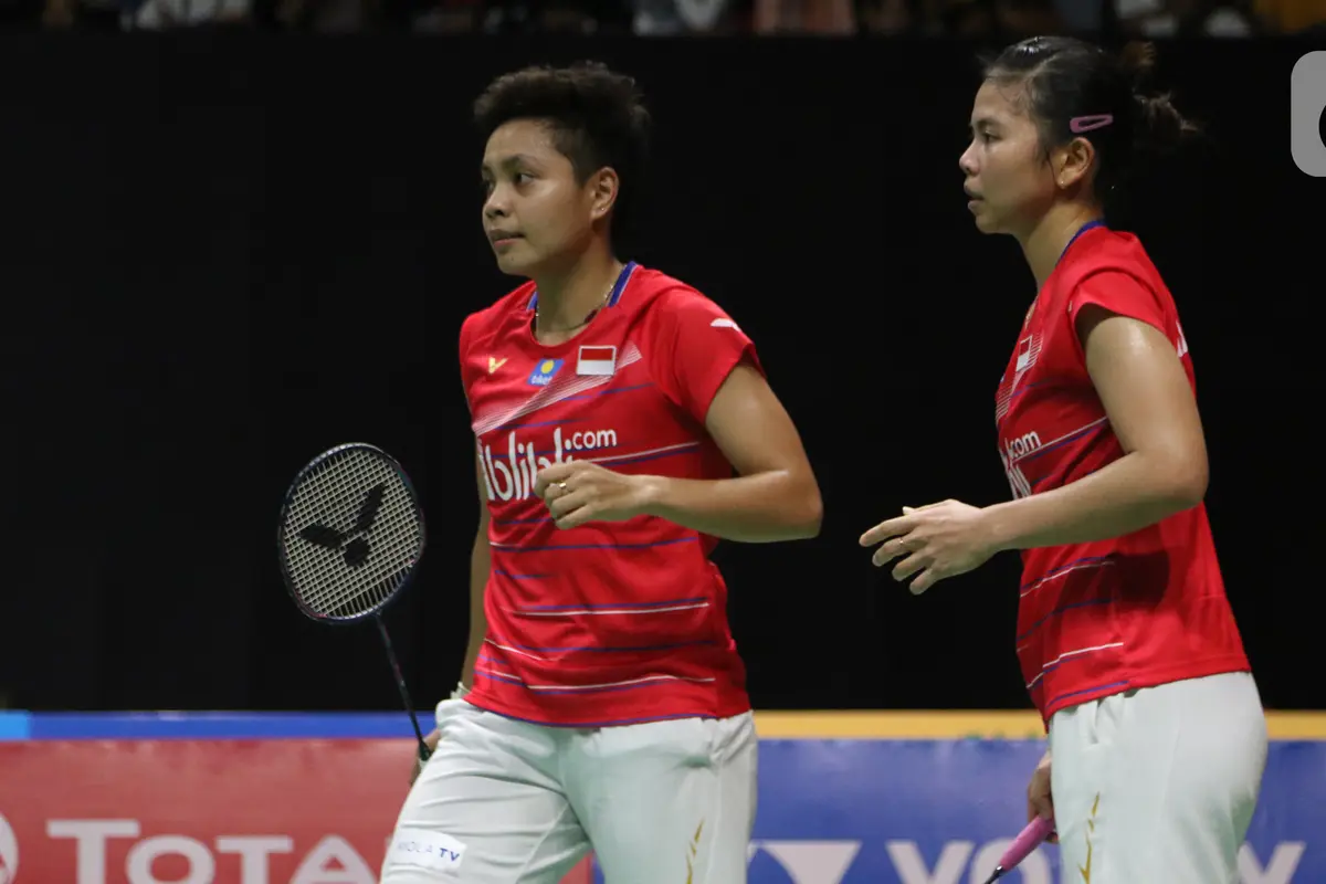 Bermain Ketat, Greysia Polii / Apriyani Rahayu Juara Ganda Putri Indonesia Masters 2020