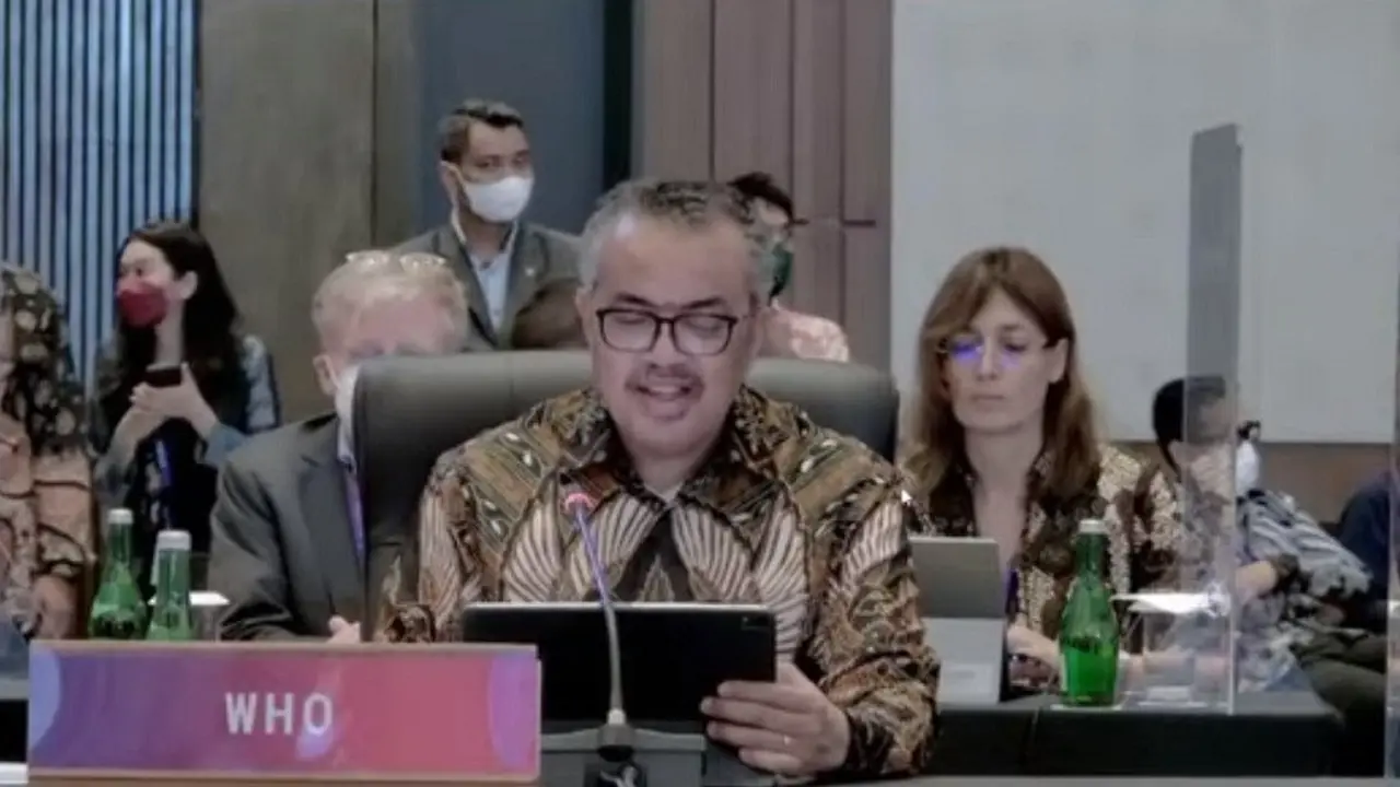 Dirjen WHO Tedros Adhanom Ghebreyesus