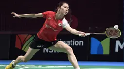 1. Aya Ohori - Tak hentinya Jepang menciptakan pebulutangkis cantik yang berprestasi. Aya Ohori yang pernah menempati peringkat 12 dunia tengah berjuang menjadi pebulutangkis tunggal putri nomor satu Jepang. (BWF Badminton)