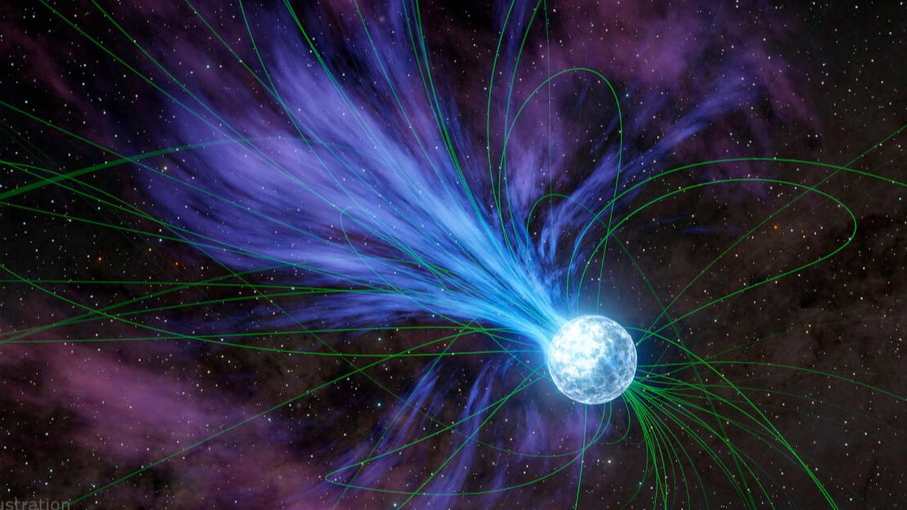 ilustrasi magnetar