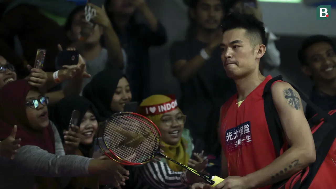Langkah Lin Dan Terhenti di Indonesia Open 2019
