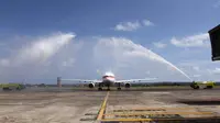 Pesawat Internasional Mendarat di Bali
