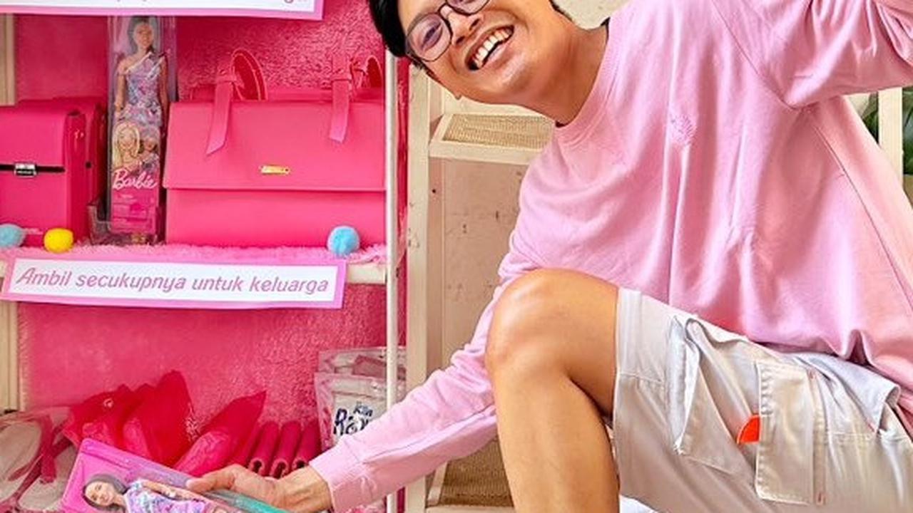 Aksinya Beri Jajan Serba Pink Ala Barbie untuk Driver Ojol Viral, Ini Sosok Aulion YouTuber Indonesia