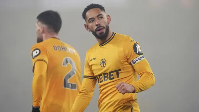 Foto: Gol Indah Matheus Cunha Lewat Tendangan Sudut Langsung ke Gawang Manchester United di Liga Inggris