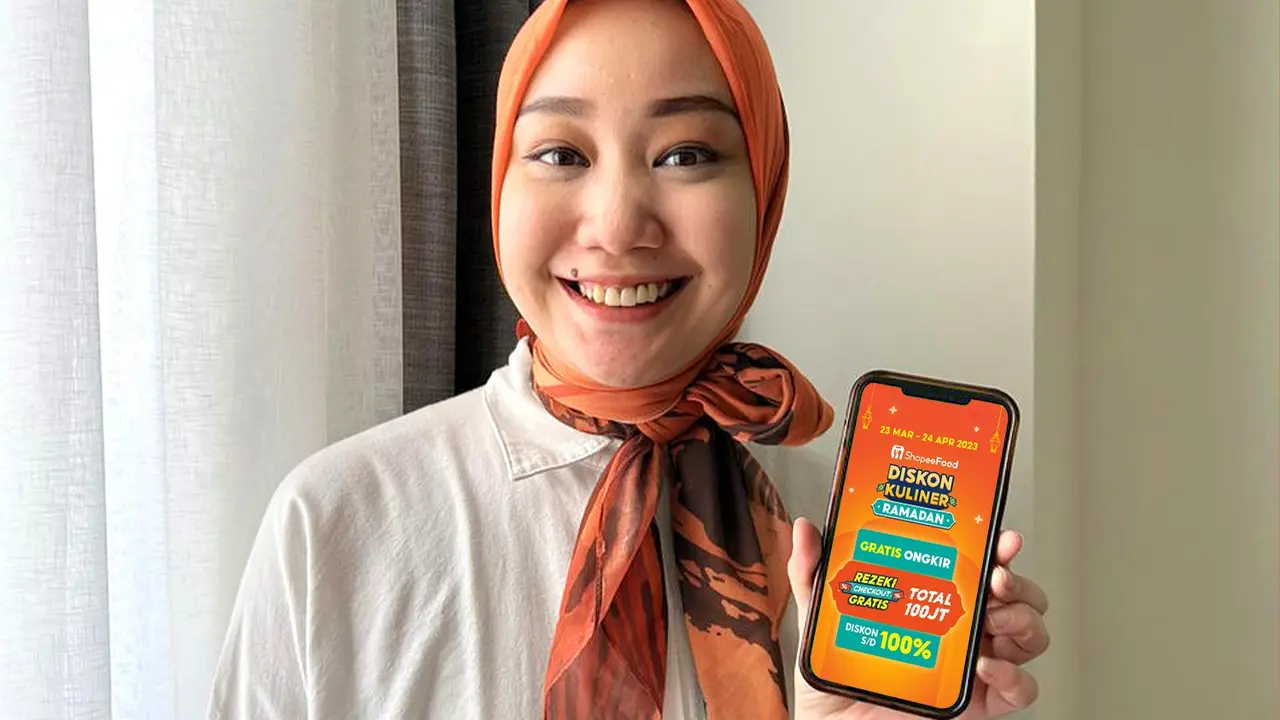 Sambut Diskon Kuliner Ramadan ShopeeFood, Vina Muliana Berbagi Kiat Jaga Produktivitas Bekerja Selama Ramadan