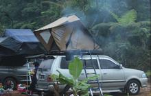 Ada Tempat Camping Syahdu di Ciwidey, Latarnya Kebun Teh dan Curug yang Bikin Betah