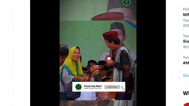 Potret UAS dan penjual es