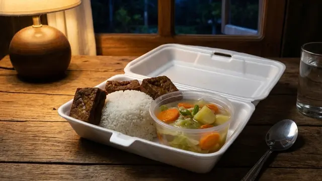 Ide Jualan Paket Nasi Rp10 Ribuan untuk Sahur/Gemini AI