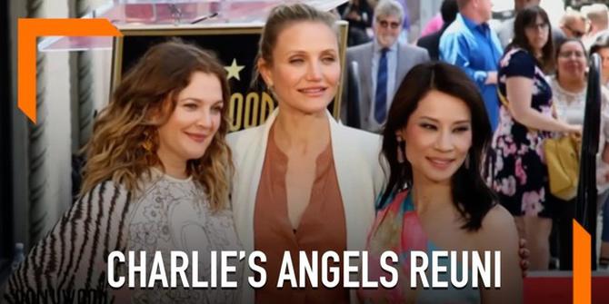 VIDEO: Reuni Charlie's Angels di Hollywood Walk of Fame