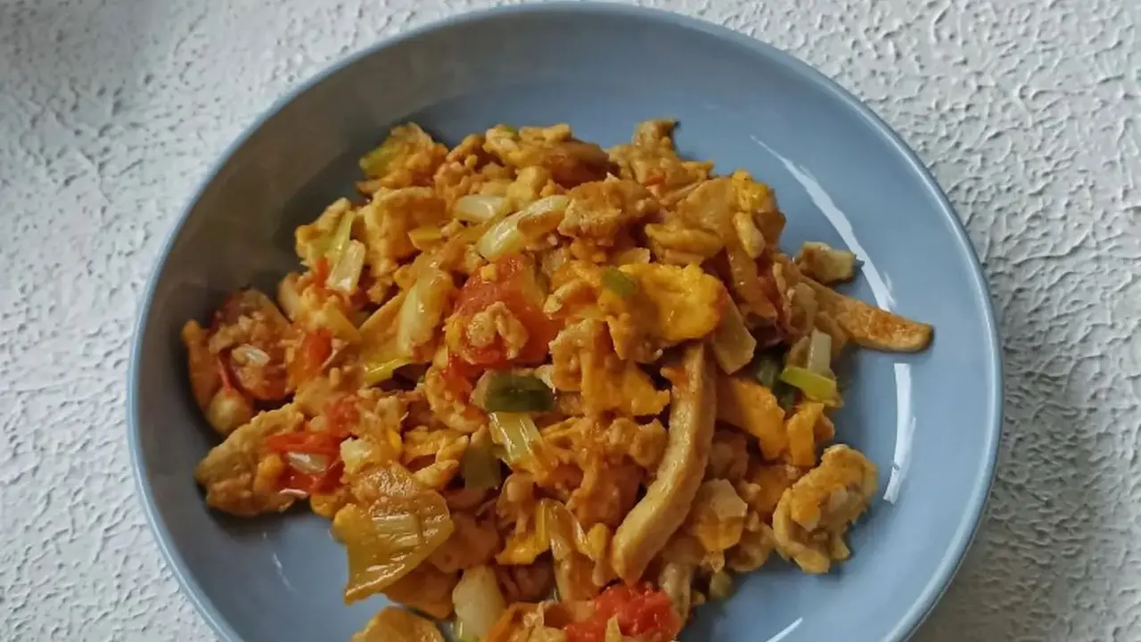 Resep Telur Orak-arik Tomat @Imami23