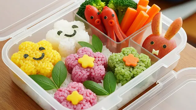Ide Bento Box Murah untuk Menu Anak Sekolah (Image by Gemini AI)