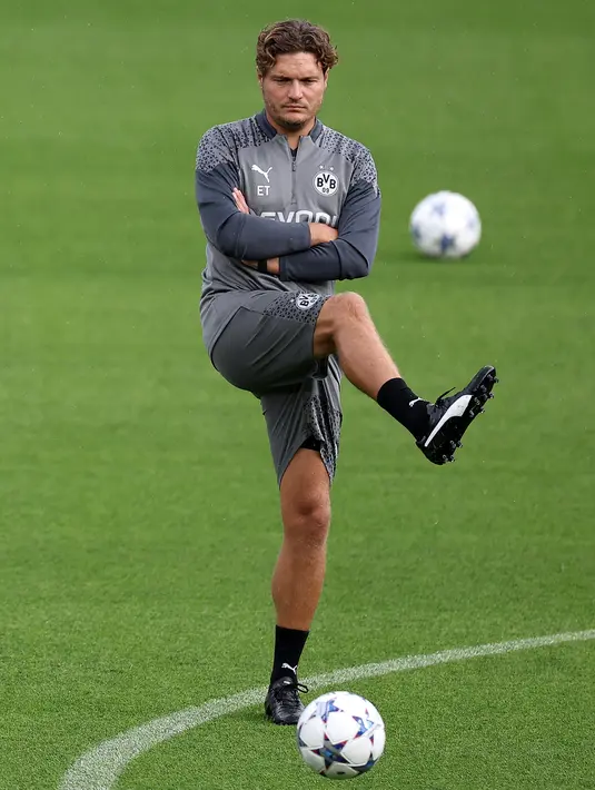 PSG dan Dortmund terakhir kali bertemu di babak 16 besar Liga Champions 2019/2020. (Photo by FRANCK FIFE / AFP)