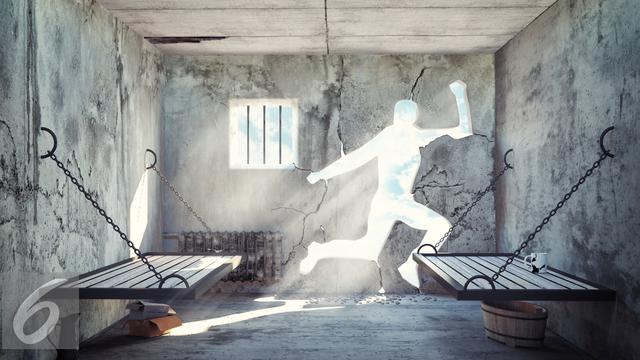 Ilustrasi Bebas Dari Tahanan