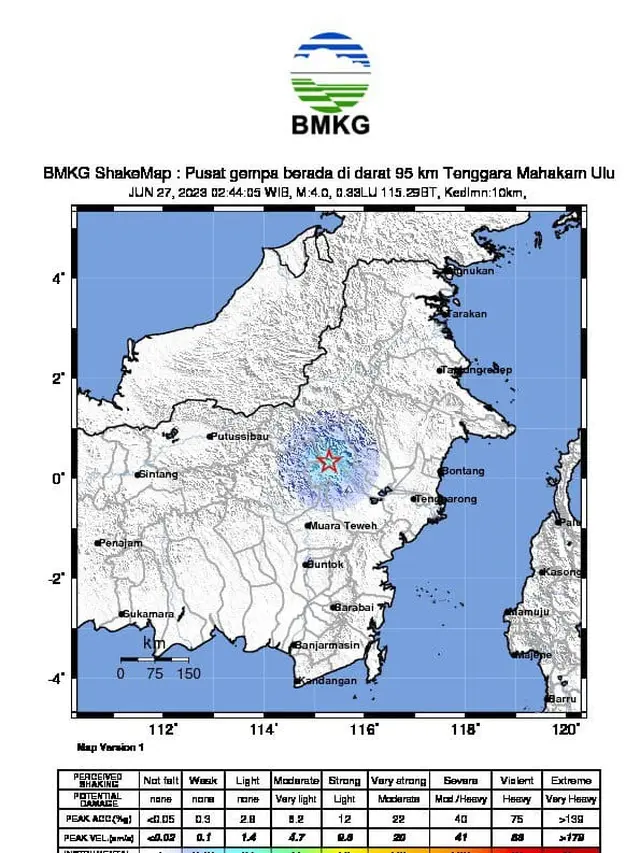 Gempa Mahakam Ulu
