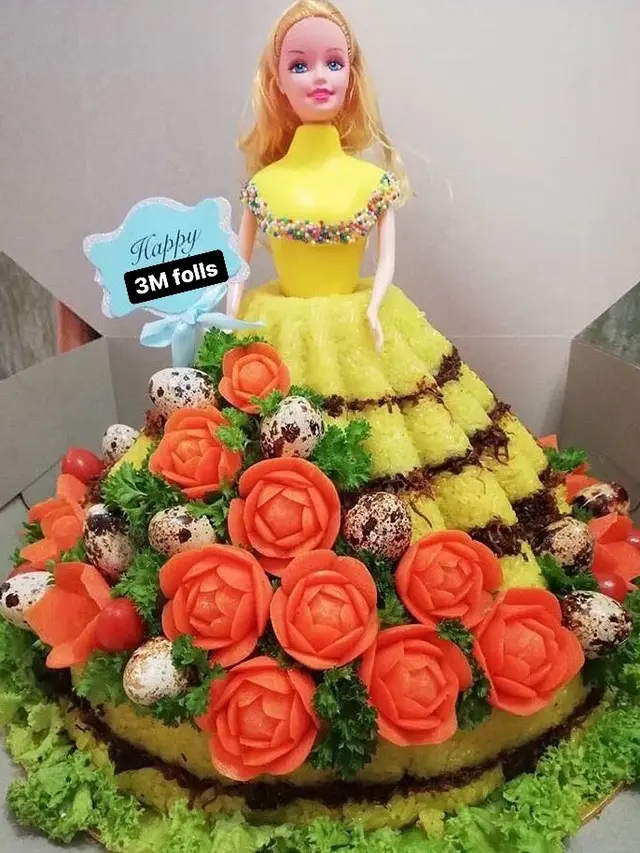 6 Bentuk Nasi Tumpeng Ini Anti-mainstream, Super Kreatif - Hot Liputan6.com