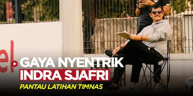 VIDEO: Bak Sutradara, Indra Sjafri Pantau Latihan Timnas Indonesia U-17 dengan Cara Berbeda
