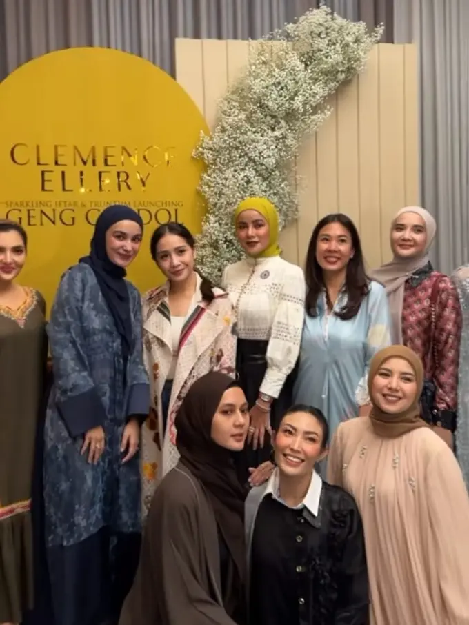 Potret buka puasa bersama Geng Cendol (Sumber: Instagram/@shireensungkar)