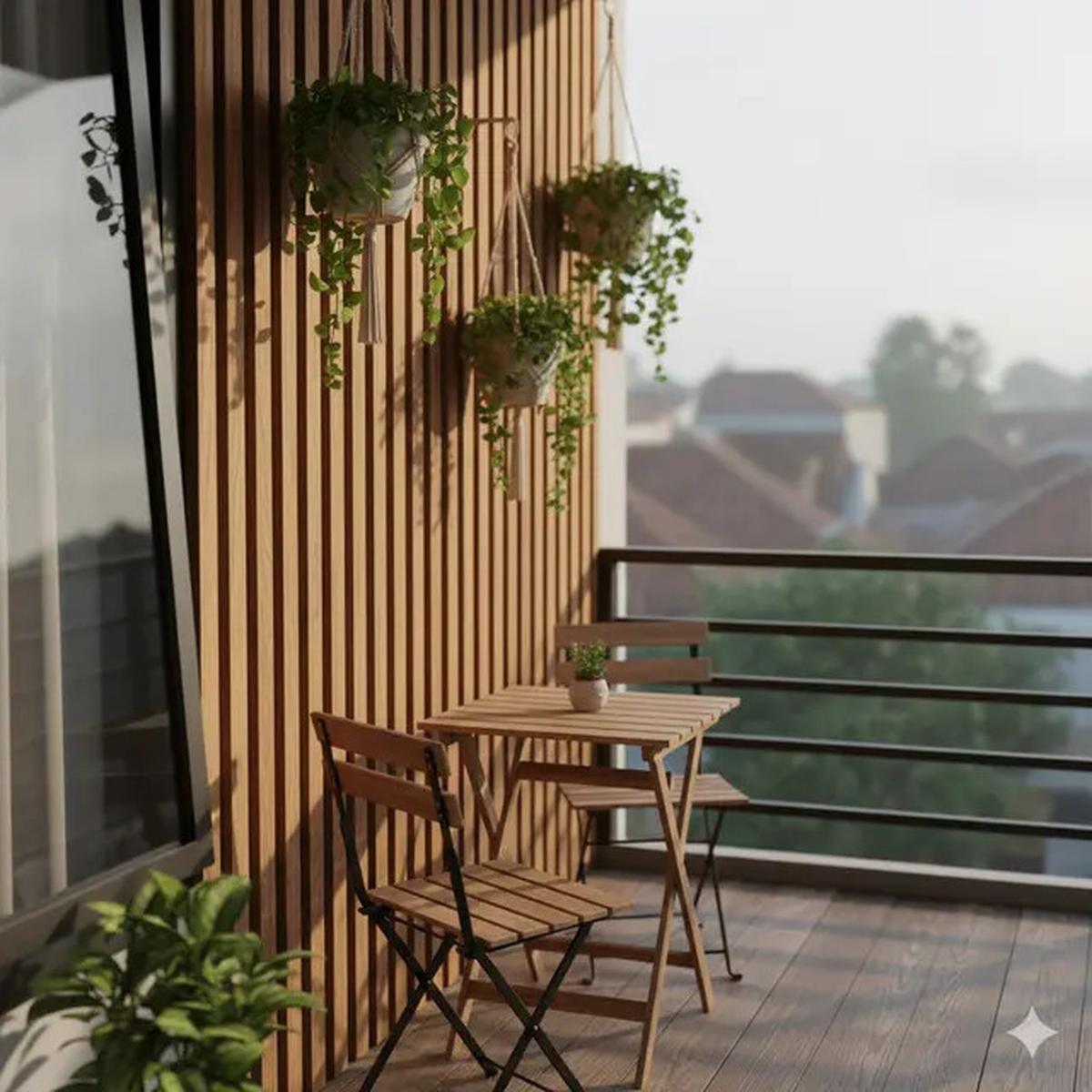 10 Ide Balkon Rumah Mungil di Lahan Terbatas yang Fungsional, Bikin Betah Nongkrong