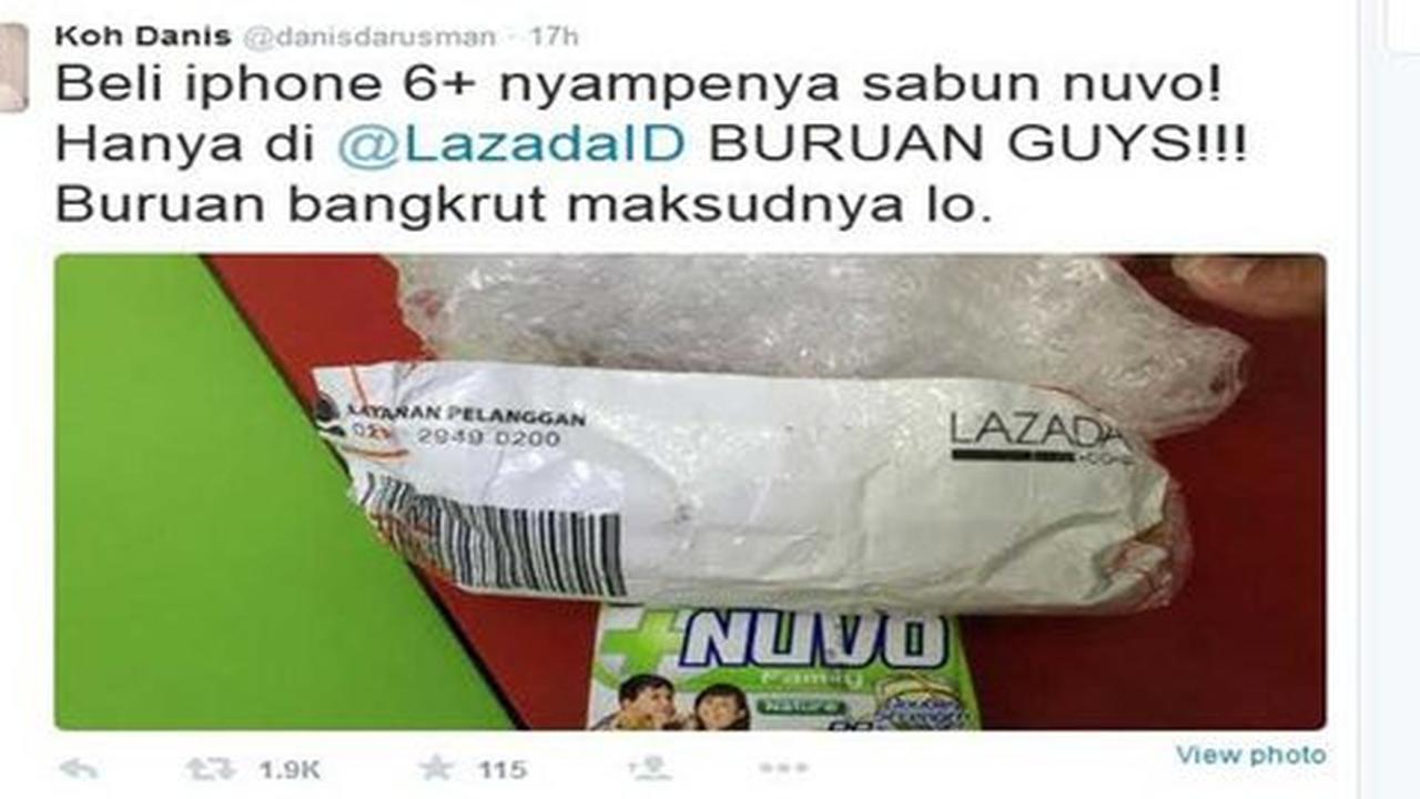 Kasus Danis Darusman merupakan perang situs belanja online?